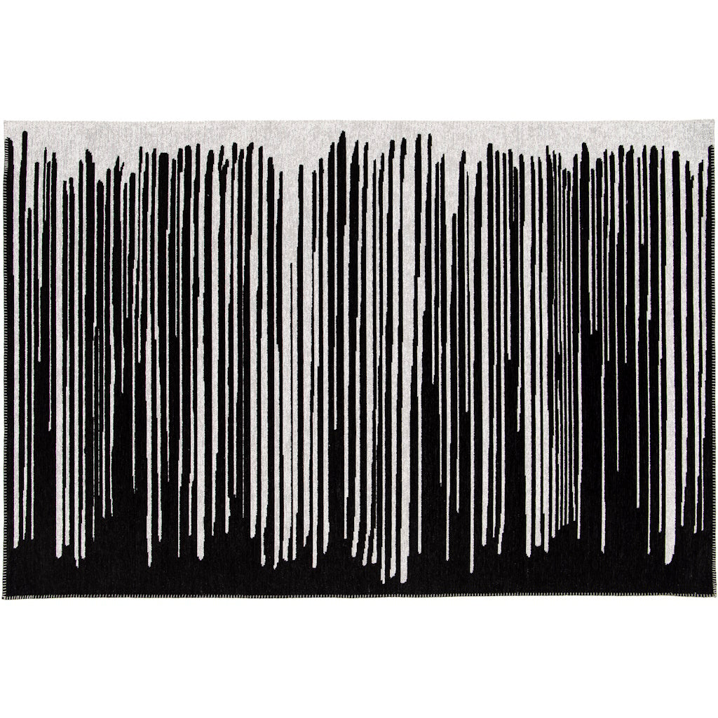 Illusion - Black Mirage Outdoor Rug