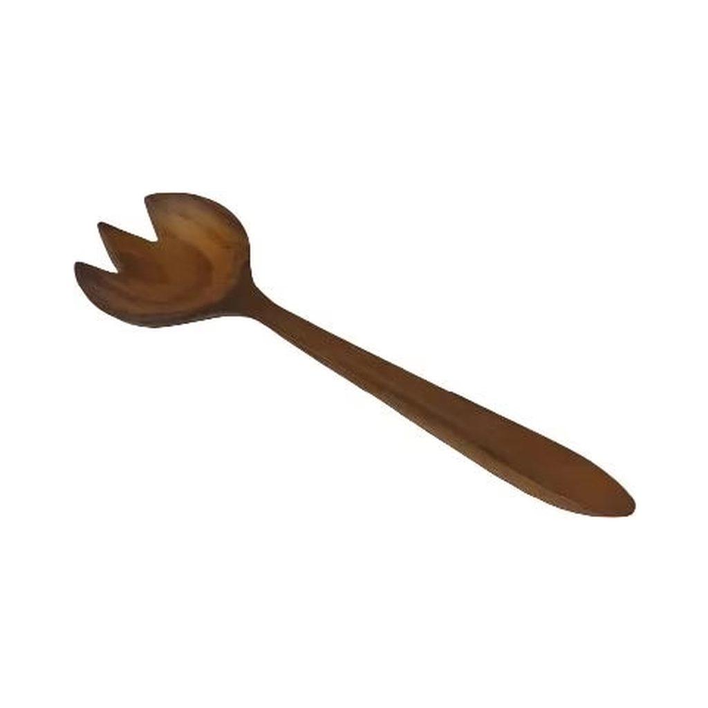 Teak Salad Serving Spork – 9.5"
