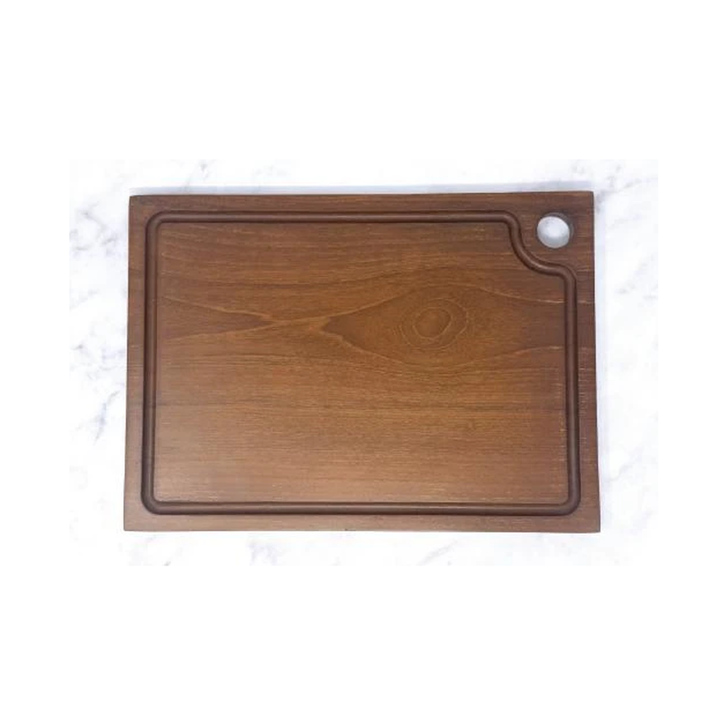 Teak Steak Serving Board with Juice Canal