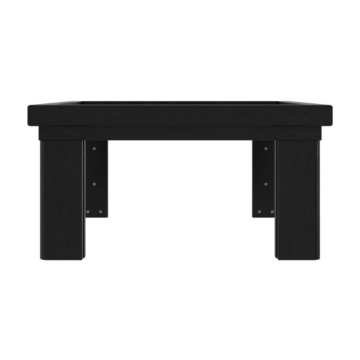 Charleston Ottoman - Black-14