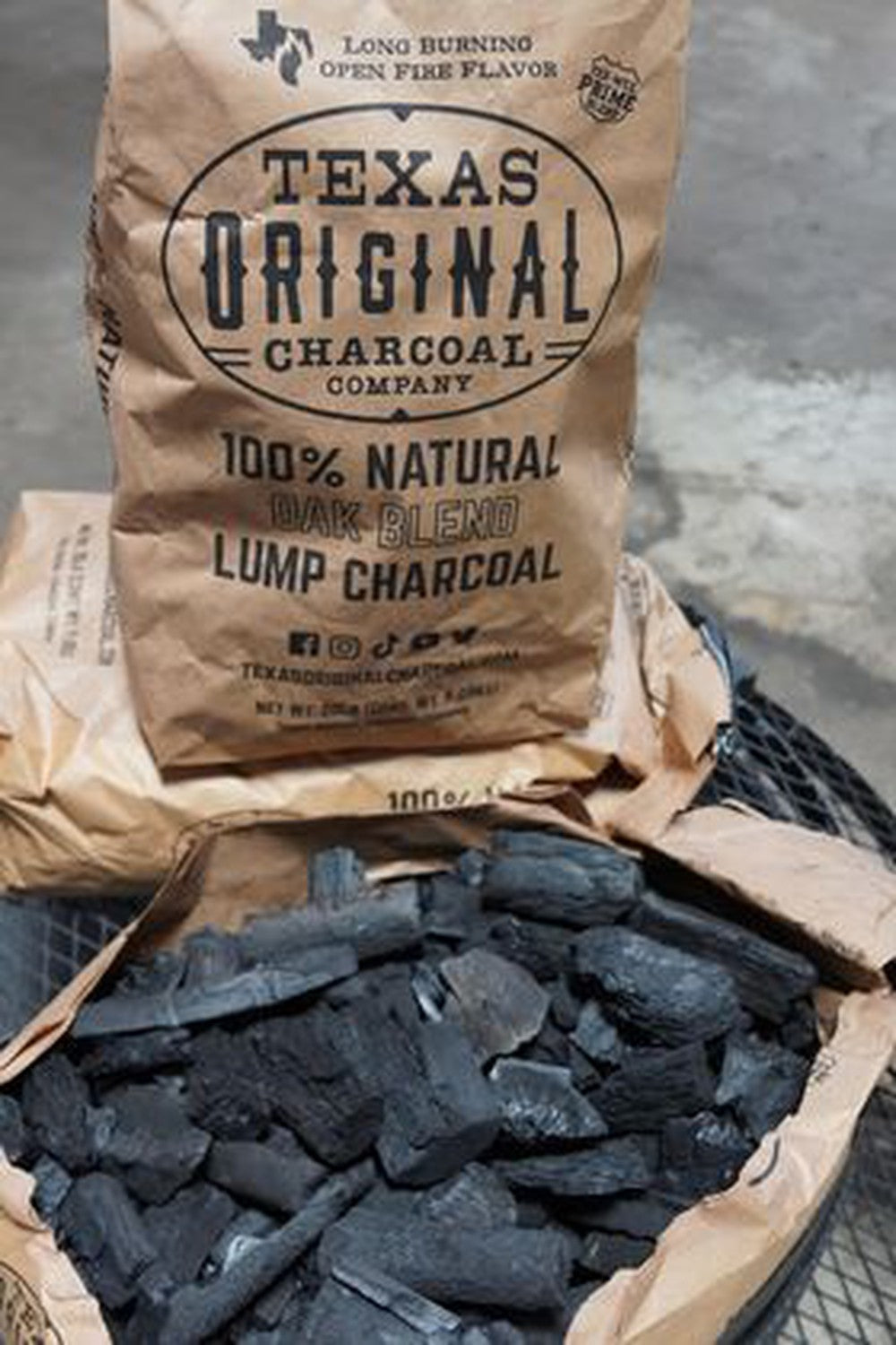 Texas Original 20lb Lump Charcoal