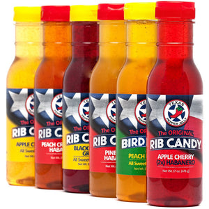 Texas Pepper Jelly Rib Candy 6 pack variety