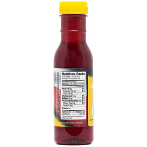 Black Cherry Grape Sweet Rib Candy nutrition facts label