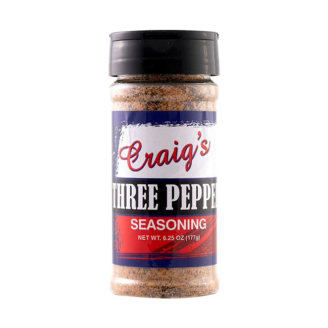 Texas Pepper Jelly TPJ Craig's Three Pepper Seasoning