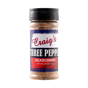 Texas Pepper Jelly TPJ Craig's Three Pepper Seasoning