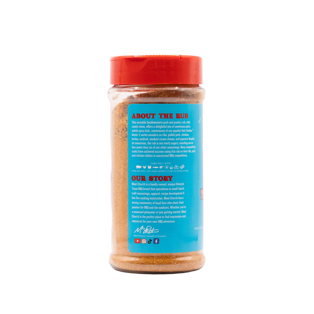 Meat Church Texas Sugar BBQ Rub