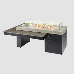 Outdoor Greatroom Uptown Linear Gas Table