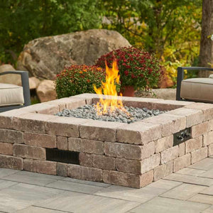 Outdoor Greatroom Tumbled Lava Rock