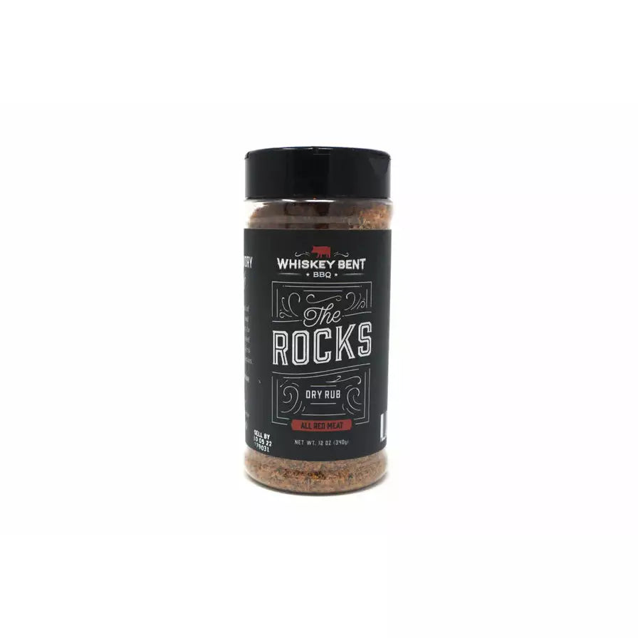 Whiskey Bent BBQ The Rocks Rub (12 oz)
