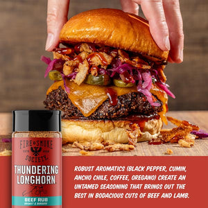 Fire & Smoke Thundering Longhorn beef rub