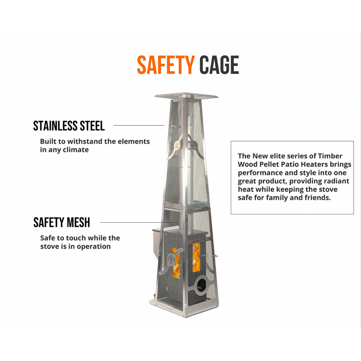 Timber Stoves Stainless Safety Cage
