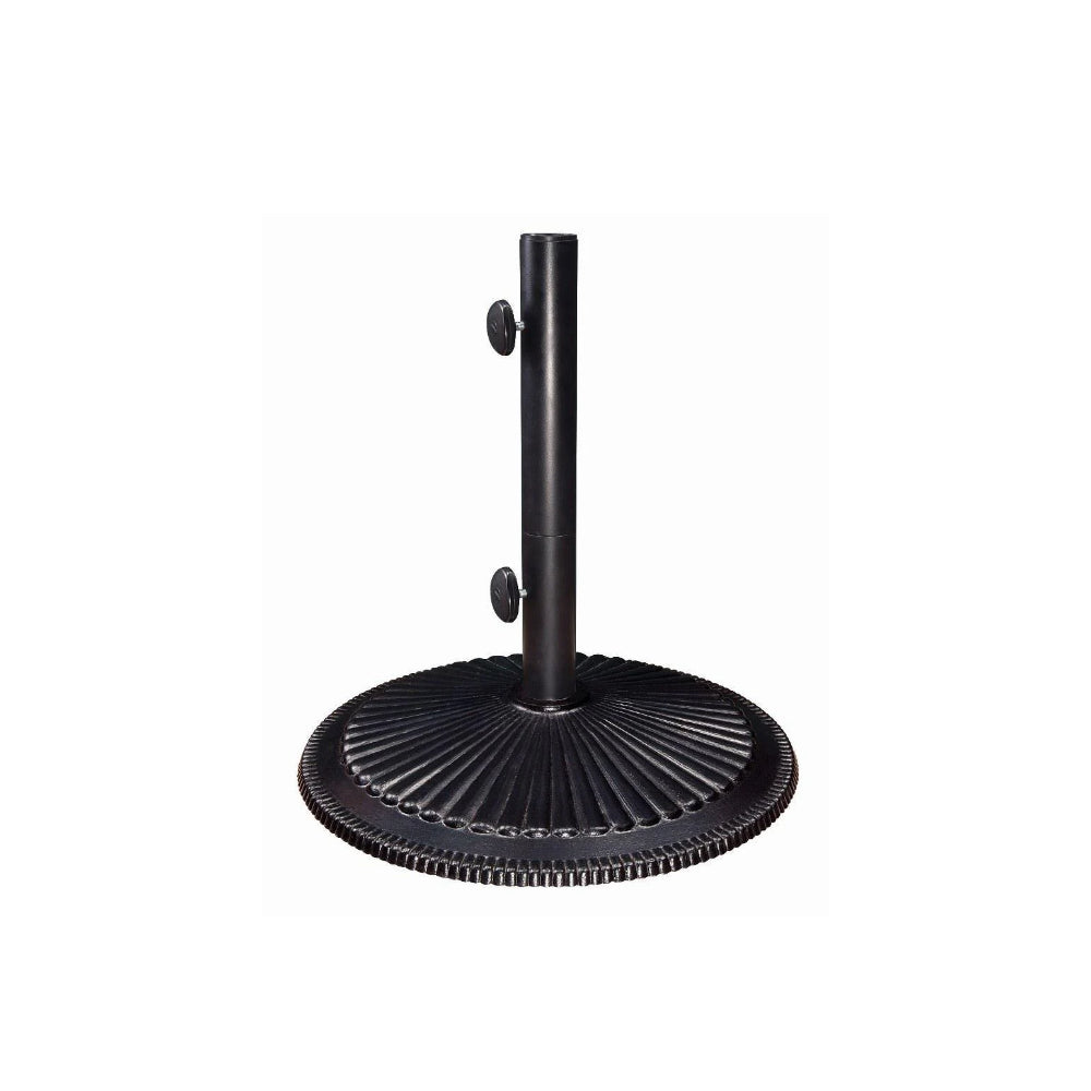 Treasure Garden 50lbs Cast Iron Classic Umbrella Base Black