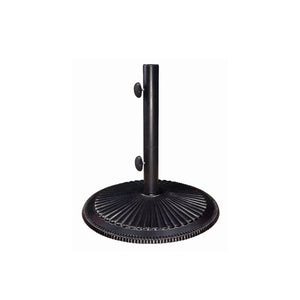 Treasure Garden 50lbs Cast Iron Classic Umbrella Base Black