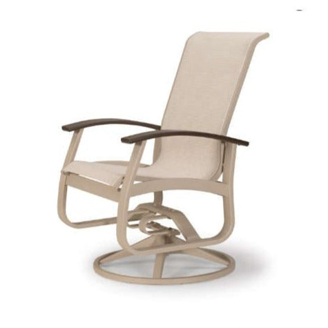 Belle Isle Sling Swivel Rocker - Graphite Cape Grey