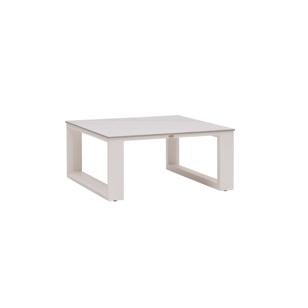 Element 5.0 40" Square Sintered Stone Coffee Table