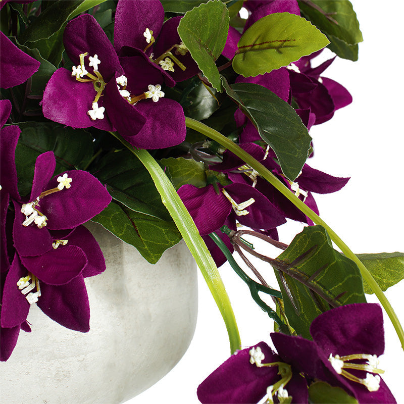 Purple Bougainvillea Flower Centerpiece