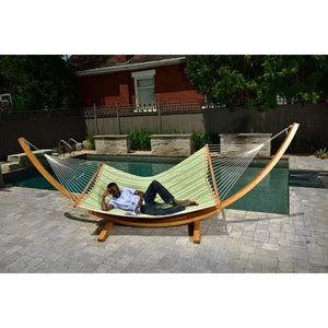 15ft Solid Pine Arc Hammock Stand