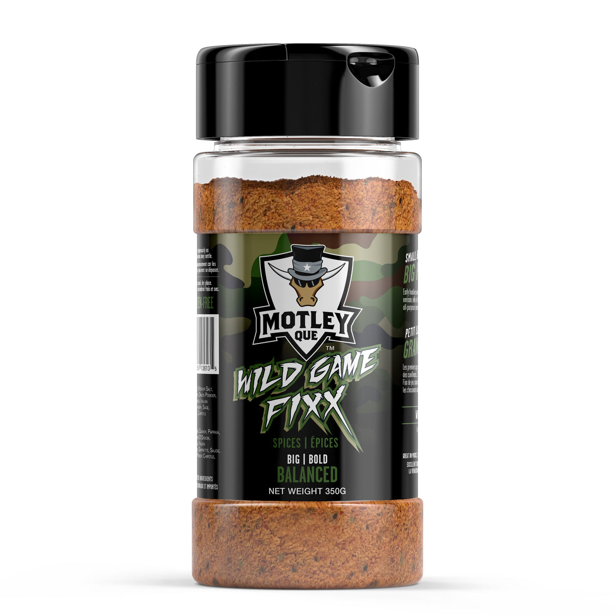Motley Que Wild Game Fixx Rub