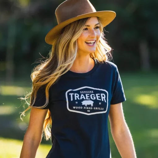 Traeger Womens Certified T-Shirt - Navy/Heather