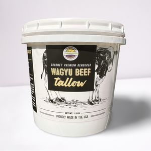 Cornhusker Kitchen Premium Rendered Wagyu Beef Tallow Tub 1.5lbs