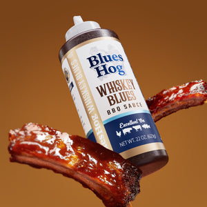 Blues Hog Whiskey Blues Sauce on food