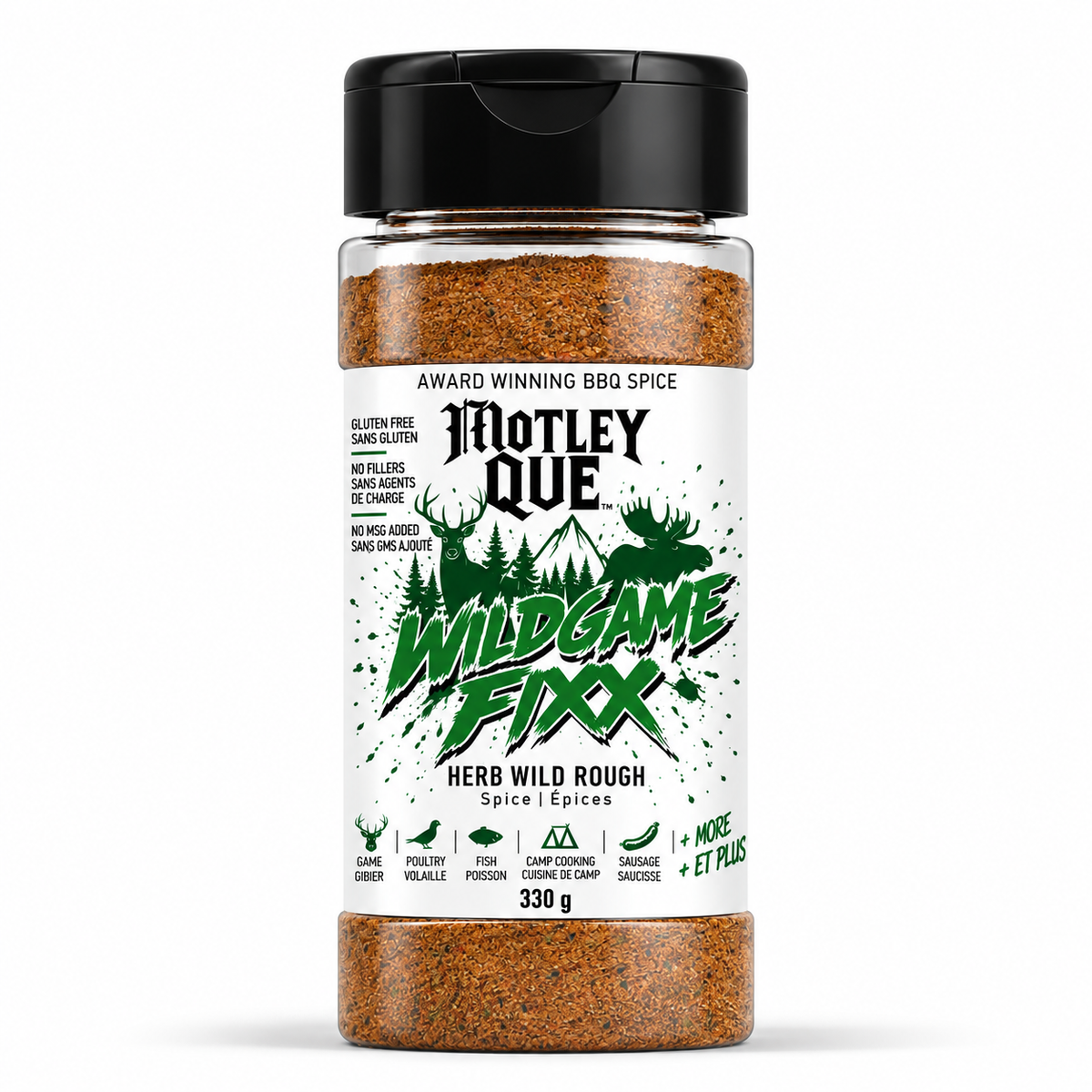 Motley Que Wild Game Fixx Rub