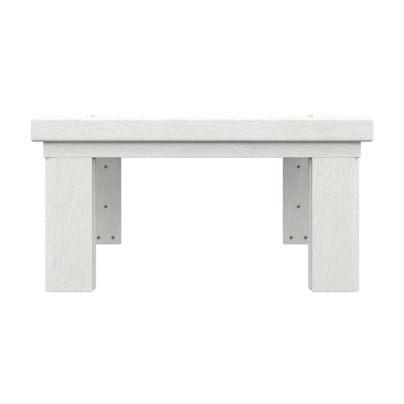 Charleston Ottoman - White-02