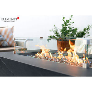 Elementi Plus - Cape Town Fire Table - Slate Black