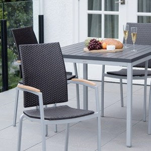 Ratana Zunix Woven Dining Arm Chair