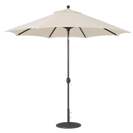 737 9' Auto-Tilt Market Galtech Umbrella