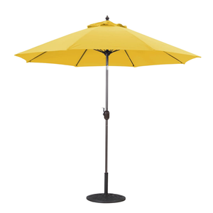 636 9' Manual-Tilt Market Galtech Umbrella