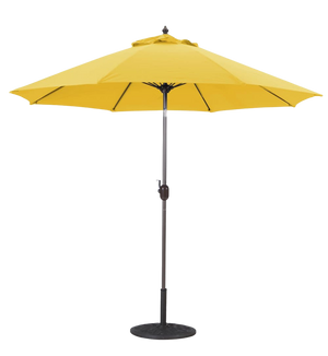 636 9' Manual-Tilt Market Galtech Umbrella