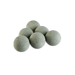 Lite Stone Fire Balls 4" Set of 6