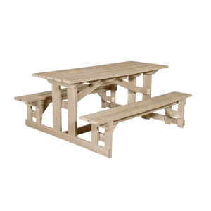 T52WC 72" Rectangular Picnic Table (Wheelchair Accessible)