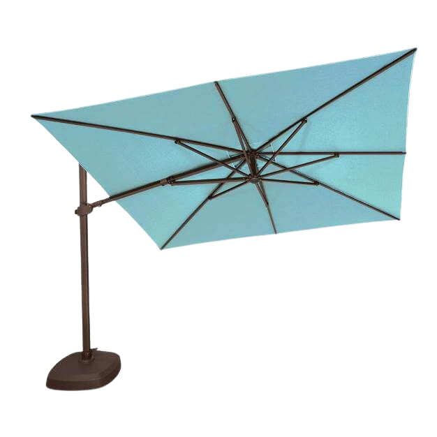 Treasure Garden AG25 Cantilever 10' Square - Sunbrella Fabric - Commercial Grade