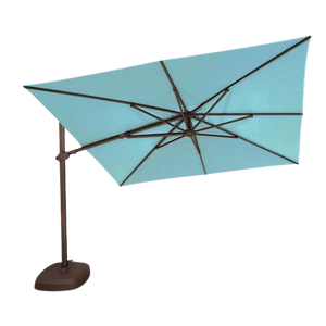Treasure Garden AG25 Cantilever 10' Square - Sunbrella Fabric - Commercial Grade