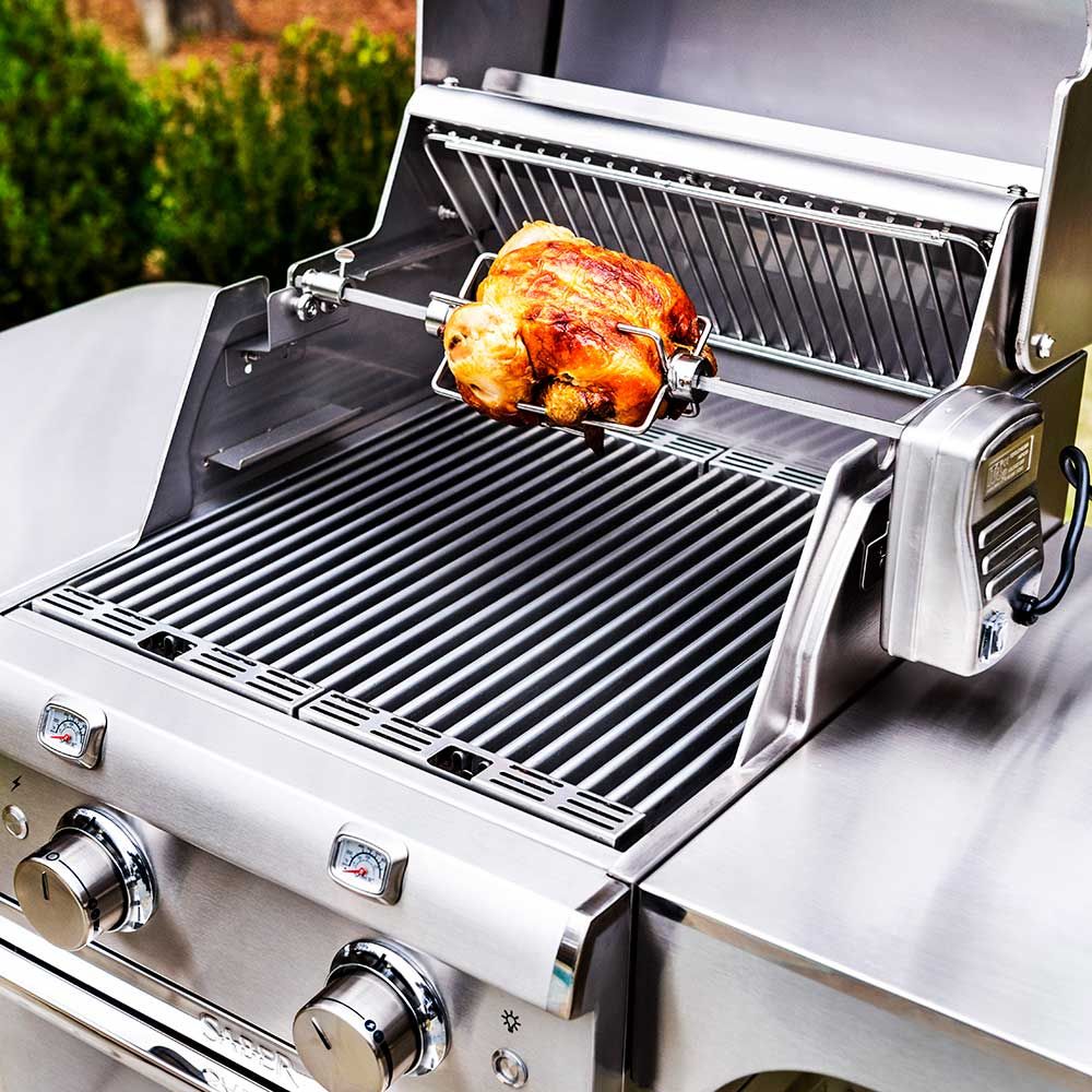 Saber 330 2-Burner Rotisserie Spit Rod