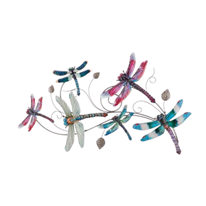 Luster Dragonfly Collage Wall Decor
