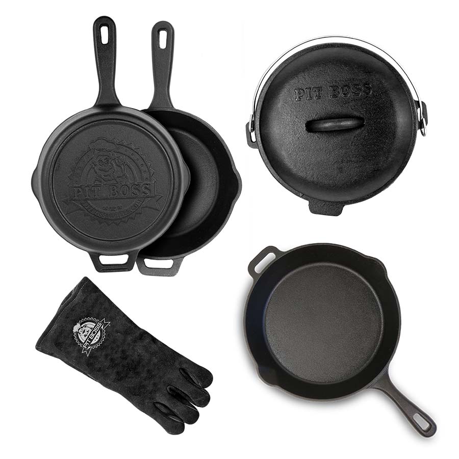 6 Piece Cast Iron Starter Kit