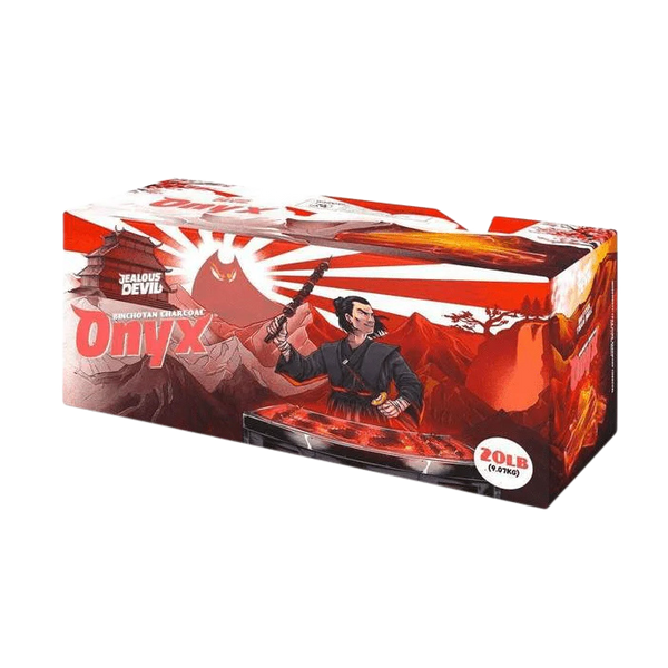 Jealous Devil Onyx Binchotan Lump Charcoal 20lb Box | BBQ Land