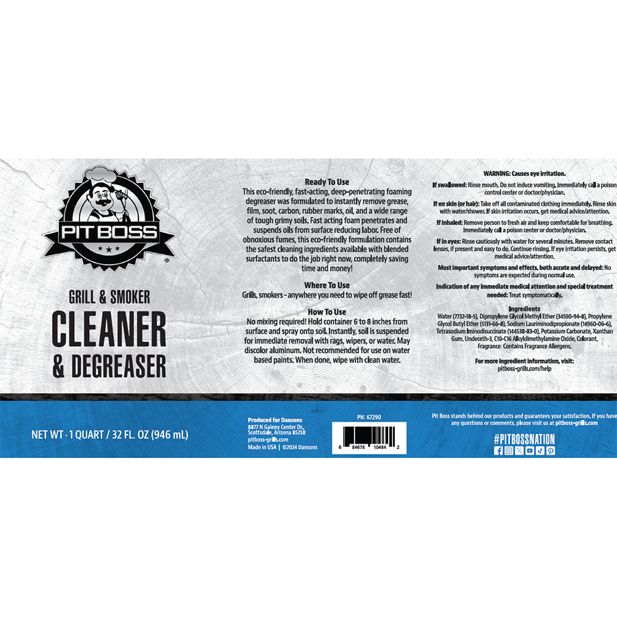 Pit Boss Grill & Smoker Cleaner & Degreaser