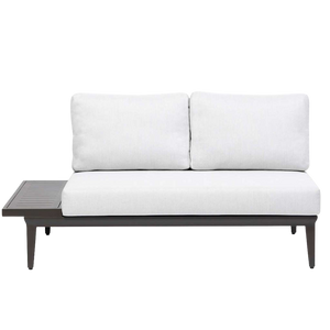 Alassio Sectional set - Alassio Sectional 2 Seat w/Extended End Table Top