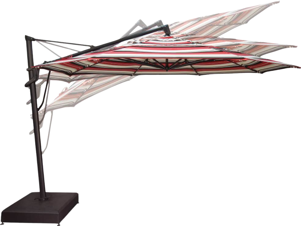 13' Octagon Cantilever Plus - Sunbrella Fabric