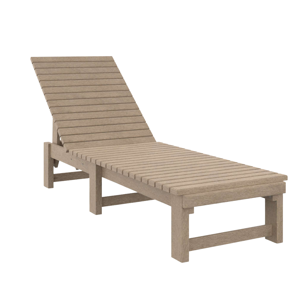 Armless Chaise Lounge