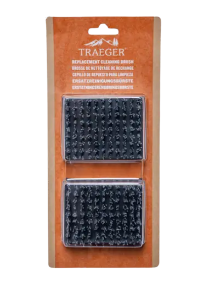 Traeger Replacement BBQ Cleaning Brush Head (2 Pack)