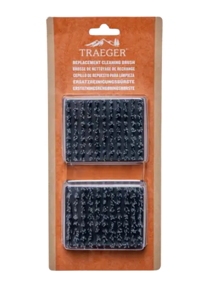 Traeger Replacement BBQ Cleaning Brush Head (2 Pack)