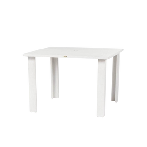 Limo 43" Square Dining Table with Umbrella Hole