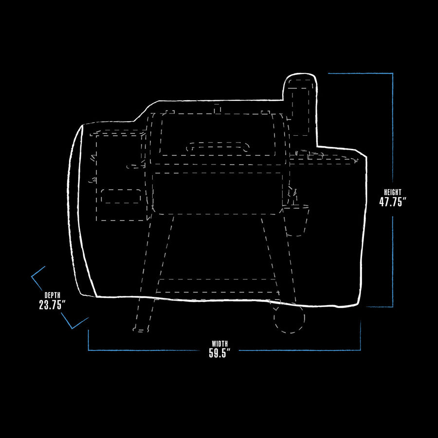 Pit Boss 820 Deluxe Grill Cover