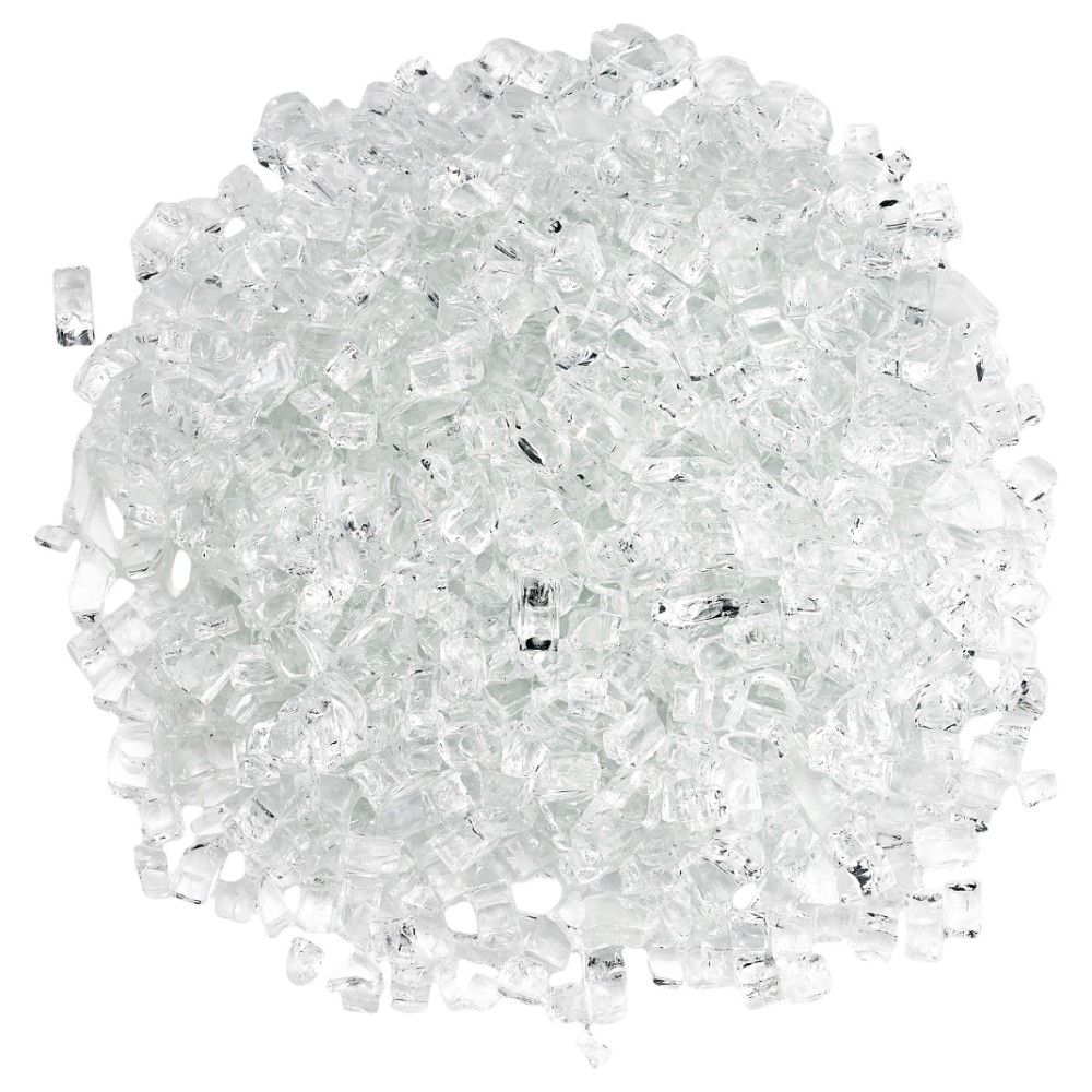 1/4" Reflective Fire Glass 10 lbs
