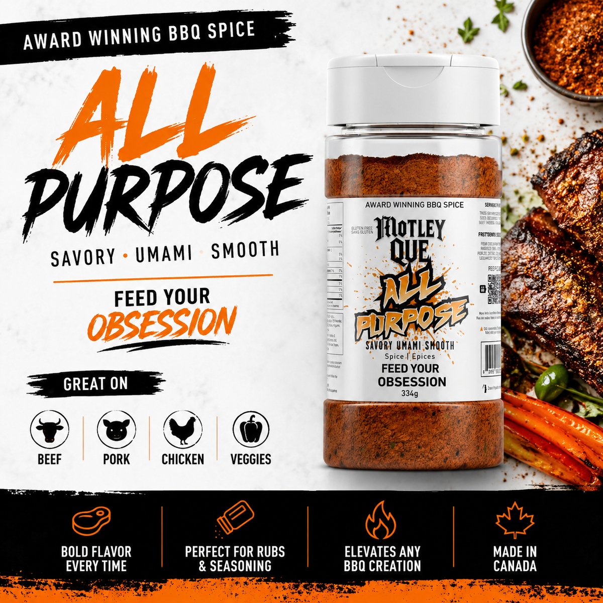 Motley Que All Purpose rub